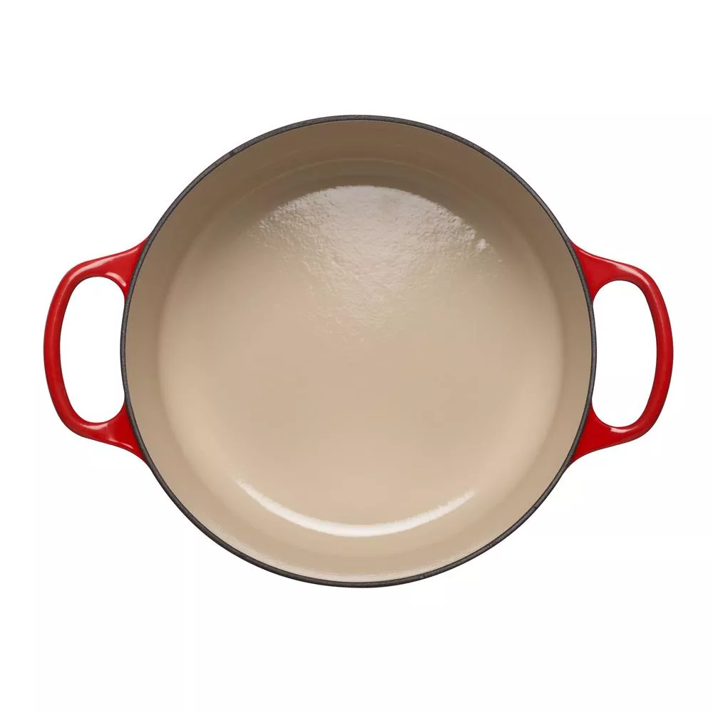 Le Creuset Signature Cerise Cast Iron Round Casserole 28cm